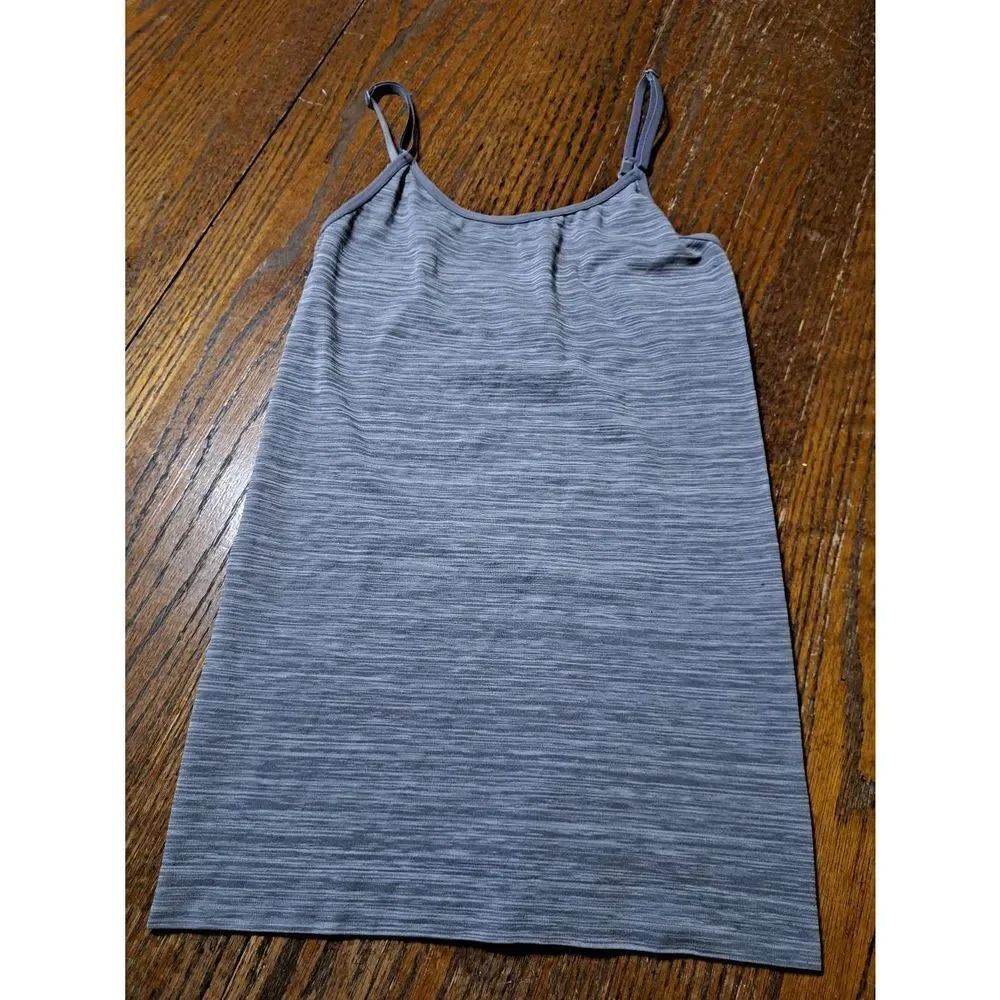Small Ryka Grey Adjustable Spaghetti Strap Athletic Casual Workout Yoga Tank Top